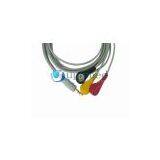 Holter One Piece 3-lead ECG Cable With Leadwires thumbnail-1