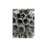 Aluminum / Galvanized Perforated Metal Tube Mesh Tubing