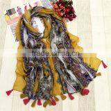 Free Shipping Ladies Hijab Pashmina Scarf thumbnail-3