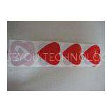 Red Heart Shape RF EAS Soft Label Security System Checkpoint Rf Paper Label