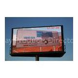 Stand structure Outdoor LED Billboard , Digital LED Billboards For Advertising