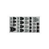 Black, Gray Cutie Cat Faces 3D Dimensional EVA Stickers Decorative Shinning Glitter Sticker thumbnail-1