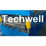 Solar Support Structure Roll Forming Equipment , 1.2 - 1.6 mm Thick Roll Former Machine