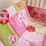Baby Age Group Pink Floral Baby Girl Quilt For Four Seasons thumbnail-1