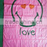 MICROFIBER BEACH TOWEL PRINT SMILEY FACE