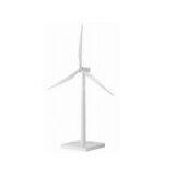 Plastic Wind Turbine Model for Office Decorations
