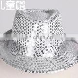 TZ-M021-S children silver sequins hat