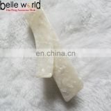Top quality france fashion acetate white barrette for hair