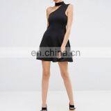 2017 Bodycon One Shoulder Dress High Fashion Design thumbnail-3