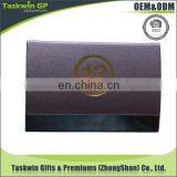 China Wholesale Customized Brand Logo Leather Case for Business Card thumbnail-1