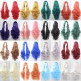Cheap cosplay wig anime multi colors in stock