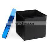 Wholesale Sequins Modern Simple Fabric Living Storage Ottoman Box Faux Leather Ottoman thumbnail-3