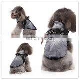 New Zipper Solid Warm Padded Dog Vest Jackets Winter Pet Clothes thumbnail-4
