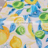 Modern Digital Print Yellow Lemon Fruit Polyester Table Runner for Dining/decoration thumbnail-5