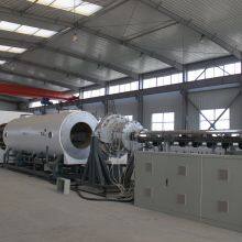 Plastic HDPE pre insulated casing pipe extruder 110-600mm