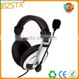 elegant design comfortable gaming headset with long microphone