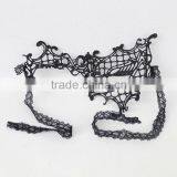 Handmade Design Women Dance Black Half Face Monocular Hollow Sexy Mask thumbnail-3