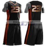 Hot Sale Imported White/black Basketball Team Jersey Set thumbnail-2