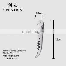 Factory Direct Promotional Stock Antique Metal Multi-tools Openers Easy Stainless Steel Wine Corkscrew Spirals Bottle Opener thumbnail-4