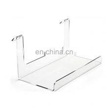 Clear Book Shelf Acrylic Display Shelf for Gridwall Hanging