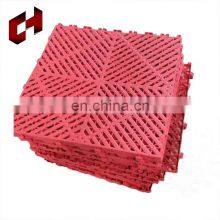 Direct Sales Multi-Use Puzzle Free Flow Car Washing Flooring Interlocking Black Flooring Tiles For Raised Floor