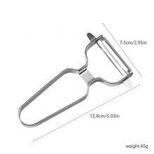 Wholesale Multi-function Environmental, Harmless Kitchen Peeler Julienne Vegetable Fruit Peeler thumbnail-2