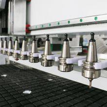 1325 CNC Wood Cutting Machine With Rotary For3d Furniture With 8 Bit Atc Inline Tool Change for Door Engraving/T-Slot/Cutout