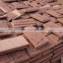 Direct Sale Building Natural Stone Wall Cladding Tiles Outdoor Red Sandstone thumbnail-4