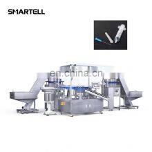 Manufacturing medical syringe set automation assembly line