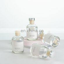 Customized With Gold Foil Box Flower Rattan Sticks 150ml Oil Refills Private Label Reed Diffuser thumbnail-5