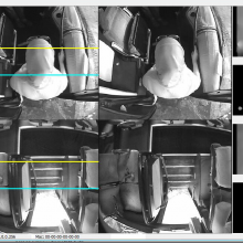 4 Channel Realtime Video System Bus People Counter 3G 4G Vehicle GPS Tracking Passenger Counting thumbnail-2