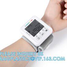Blood Glucose Meter, Ensiometre Sphygmomanometer Monitor De Pressao Sanguinea Presion Arterial Digital Wrist Blood Pressure Monitor thumbnail-3
