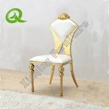 Factory Direct Sale High Quality Stainless Steel Chair With PU Cushion for Wedding Decoration thumbnail-5