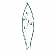 Trellis for Potted Plants, Mini Garden Trellis for Climbing Plants Plastic Potted Plant Support DIY Climbing thumbnail-3