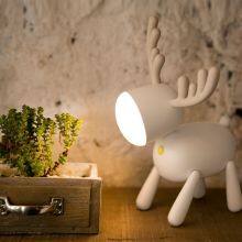 High Quality Cartoon Children's Creative Deer Led Silicone Night Light for Bedroom Kid Home Decoration Christmas Children's Days thumbnail-6