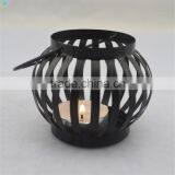 Pumkim Shape Hanging Metal Tea Light Lantern