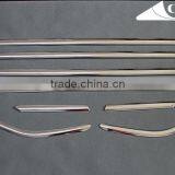 Stainless steel Window frame trims (hatchback) for Ford Focus 2012