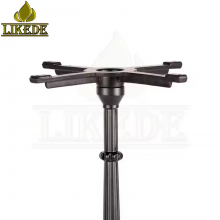Cast Iron Coffee Table Legs Metal Black Removable Table Leg thumbnail-4