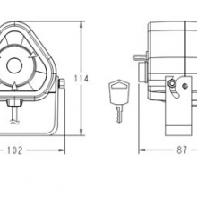 Anti Shear Horn Electronic Horn, Car Horn （Wechat:13510231336） thumbnail-3