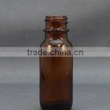 1 oz Amber Glass Boston Bottle, 30ml Amber Boston Round Glass Bottle thumbnail-1