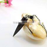 Wholesale Jewellery Hand Made Jewelry Black Men Pendant for Men thumbnail-4
