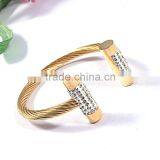 New Products Wholesale Fashion Jewelry Gold Bangles thumbnail-3