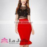 Fashion apparel women Packet hip cheap fishtail skirt,ladies elegant plain sexy skirts for girls 2016