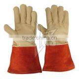 Cow Leather Welding Gloves Industry /Protective Working Safety Gloves thumbnail-2