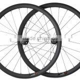 synergybike cheap bicycle disc brake road wheels 38mm carbon tubular wheels 700c road bike carbon wheelset clincher 38mm