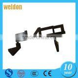 WELDON Black Powder Coated Custom Sheet Metal Precision Steel Stamping Part thumbnail-2