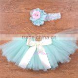 Brook Green TUTU Set Matching Headband thumbnail-1