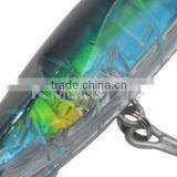CHSQUID2 Hard Body Octopus Lure With Pvc Skirts Trolling Lure for Sea Fishing thumbnail-4