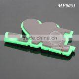 I LOVE Uruguay Promotional Souvenir Heart Shaped Soft PVC Injection Molding Custom Rubber Fridge Magnet thumbnail-3