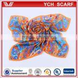 Custom Design Digital Print 100% Wool Scarf thumbnail-2